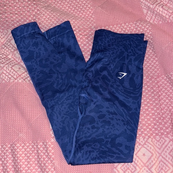 Gymshark Pants - Gymshark Adapt Safari Leggings Blue